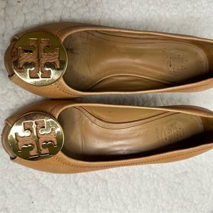 Used Tory Burch Peep Toe Wedge